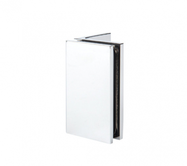 Winkelverbinder Bilbao Premium Glas-Wand 90° für 8 - 12 mm Glasstärke